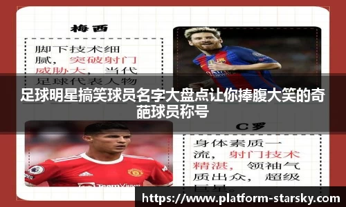 足球明星搞笑球员名字大盘点让你捧腹大笑的奇葩球员称号